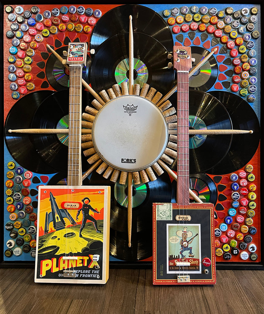 Creative Collaboration: Custom Cigar Box Guitars by Ron Chandler