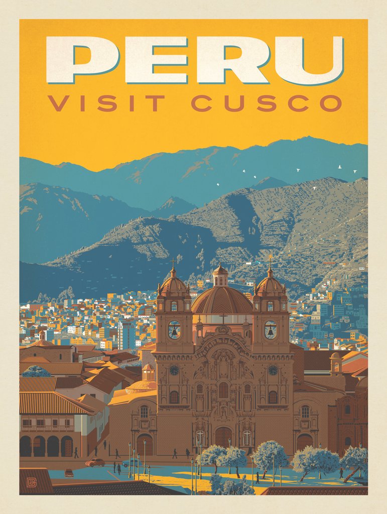 Peru: Cusco - Notecards - Artwork