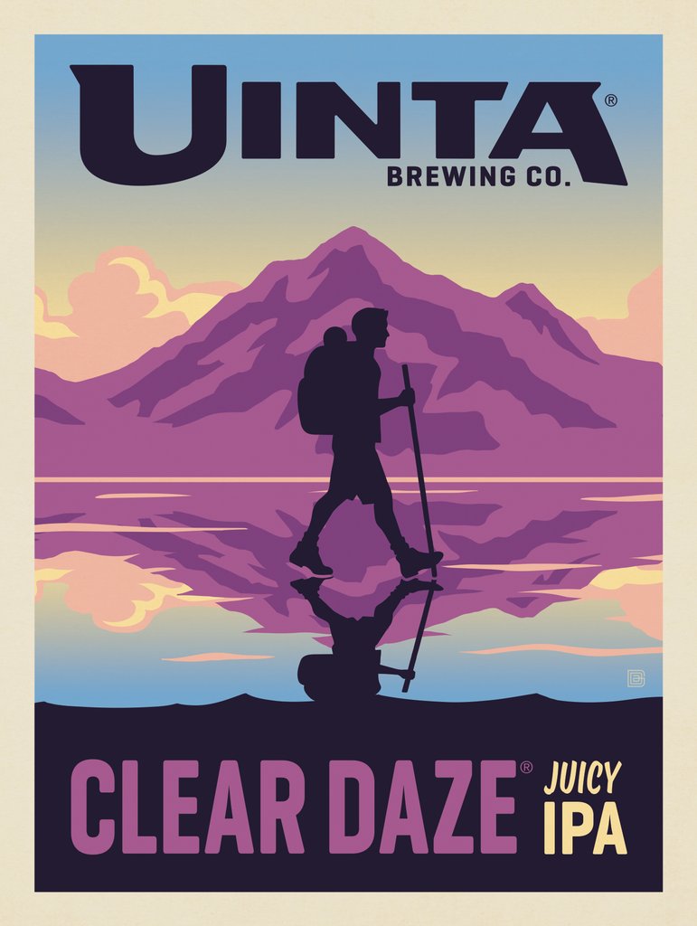 Clear Daze Juicy IPA (Vertical) - Art Print - Artwork