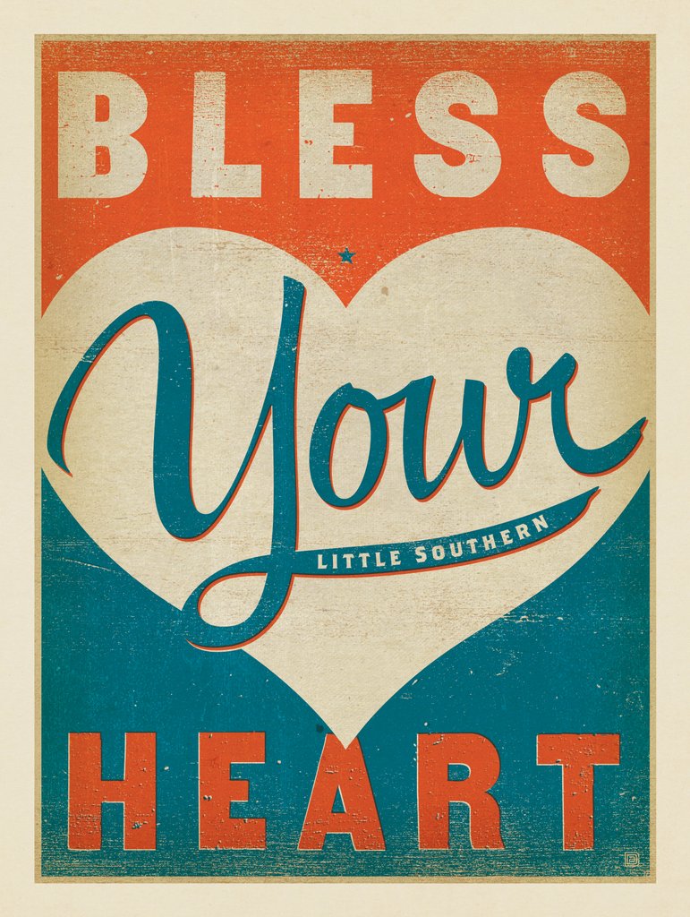 Bless Your Heart - Notecards - Artwork