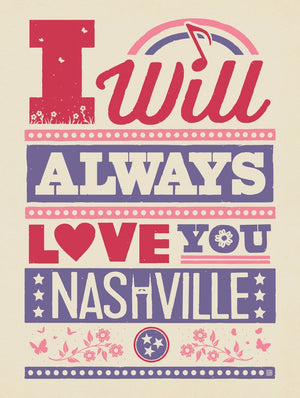 Lyric Print: I Will Always Love You