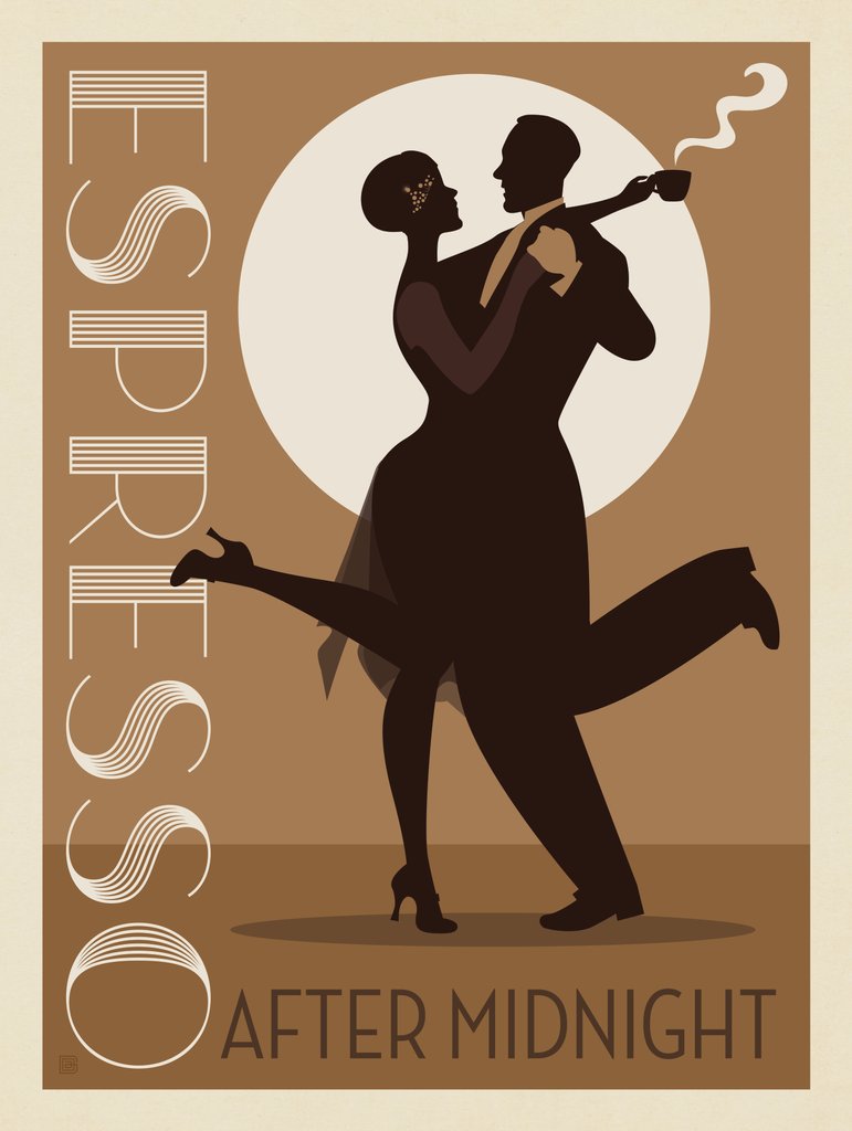Espresso After Midnight - Postcards - Artwork