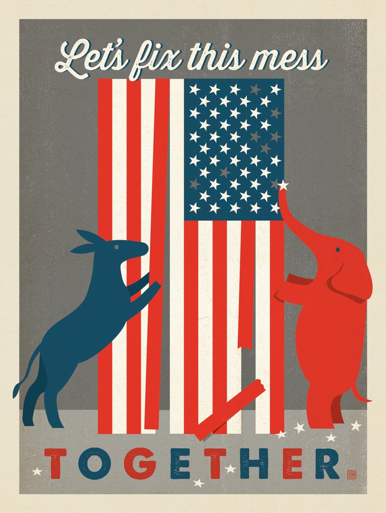 Let's Fix This Mess Together! - Postcards - Artwork