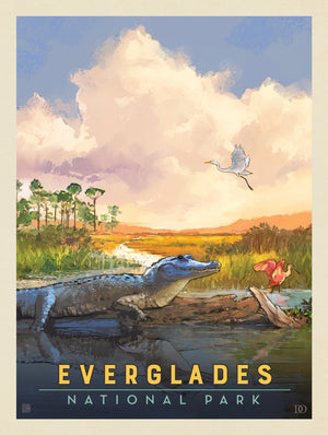 Everglades National Park: Sunbathing