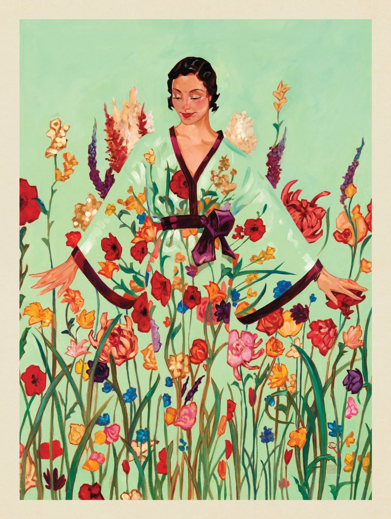 Wall Calendar 05-May: Flowers - Art Print - Artwork