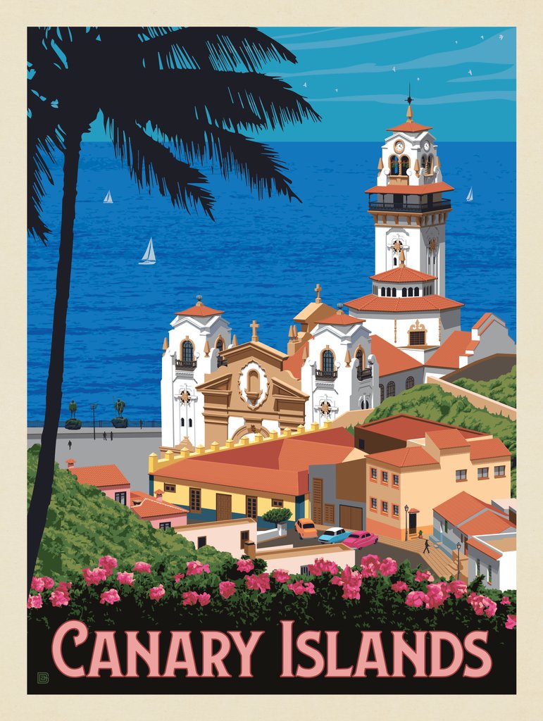 Canary Islands - Art Print - Artwork