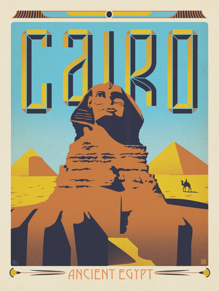 Egypt: Cairo - Postcards - Artwork