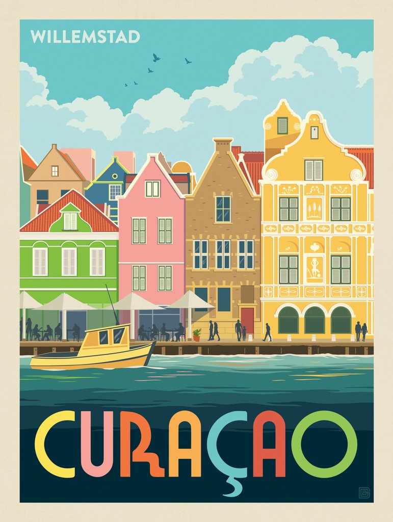 Curaçao: Willemstad - Postcards - Artwork
