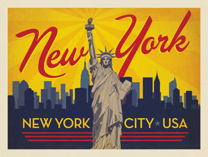 New York City: Horizontal Skyline