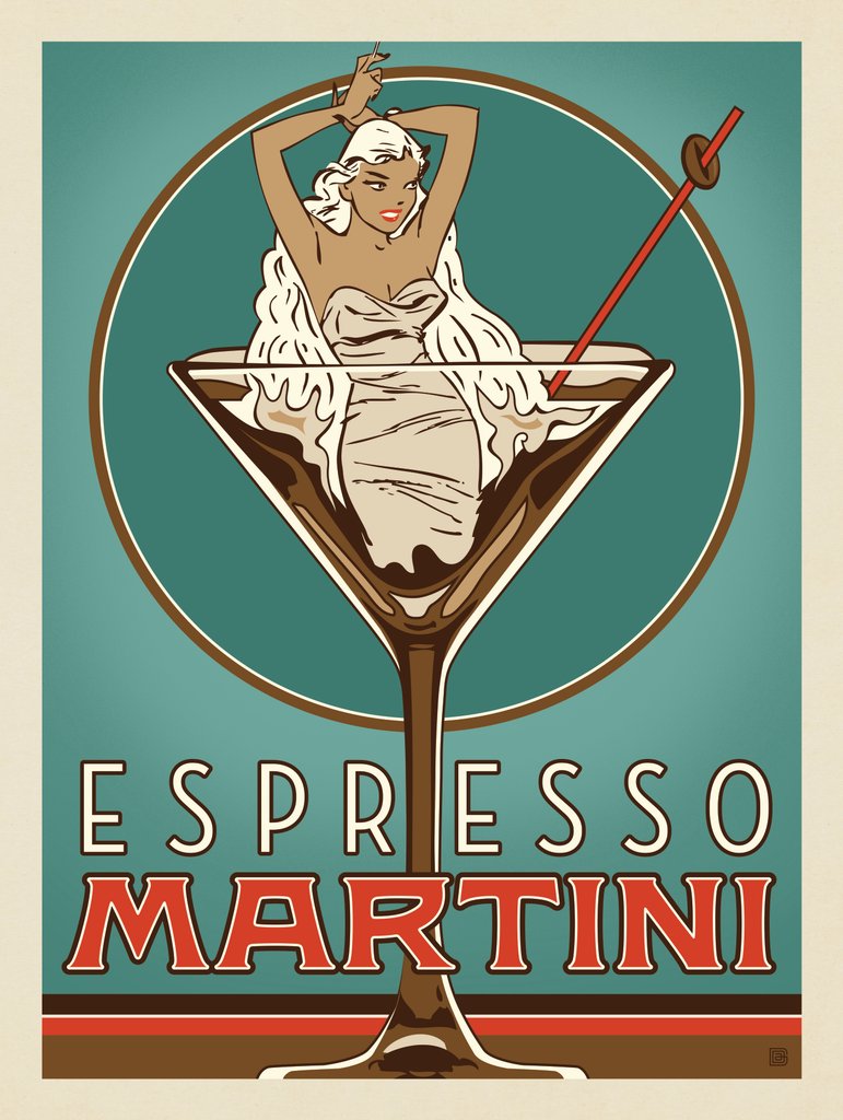 Espresso Martini - Canvas - Artwork