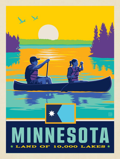 Minnesota State Pride - Art Print