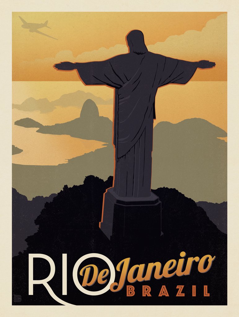 Brazil: Rio De Janeiro - Postcards - Artwork