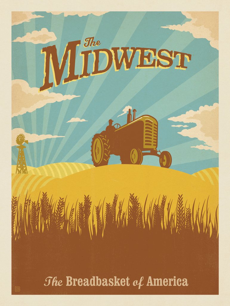 Midwest - Art Print - Artwork