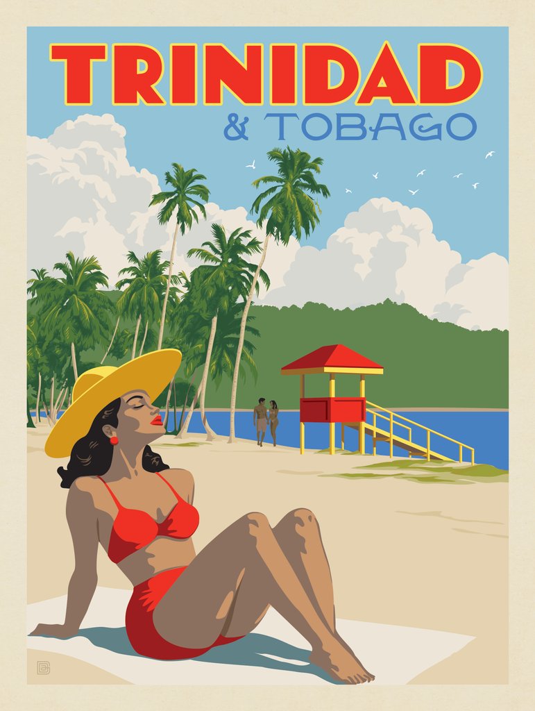 Trinidad & Tobago - Art Print - Artwork