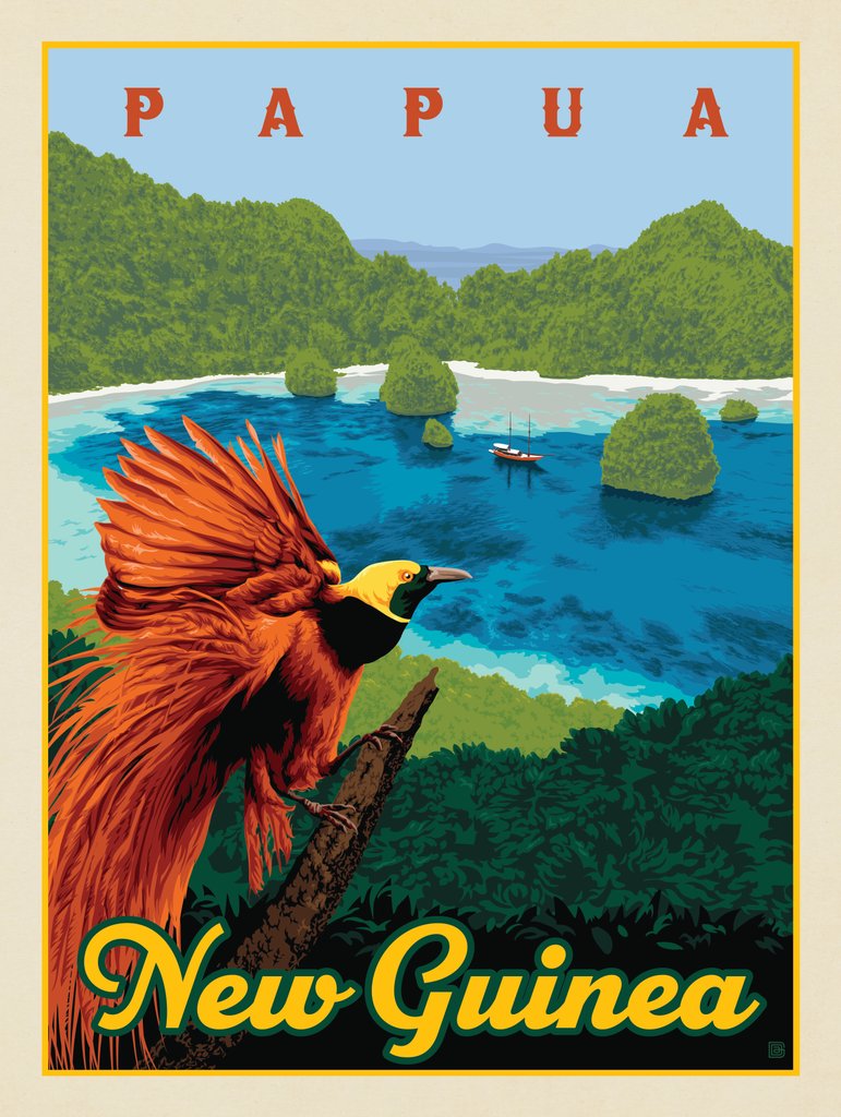 Papua New Guinea - Postcards - Artwork