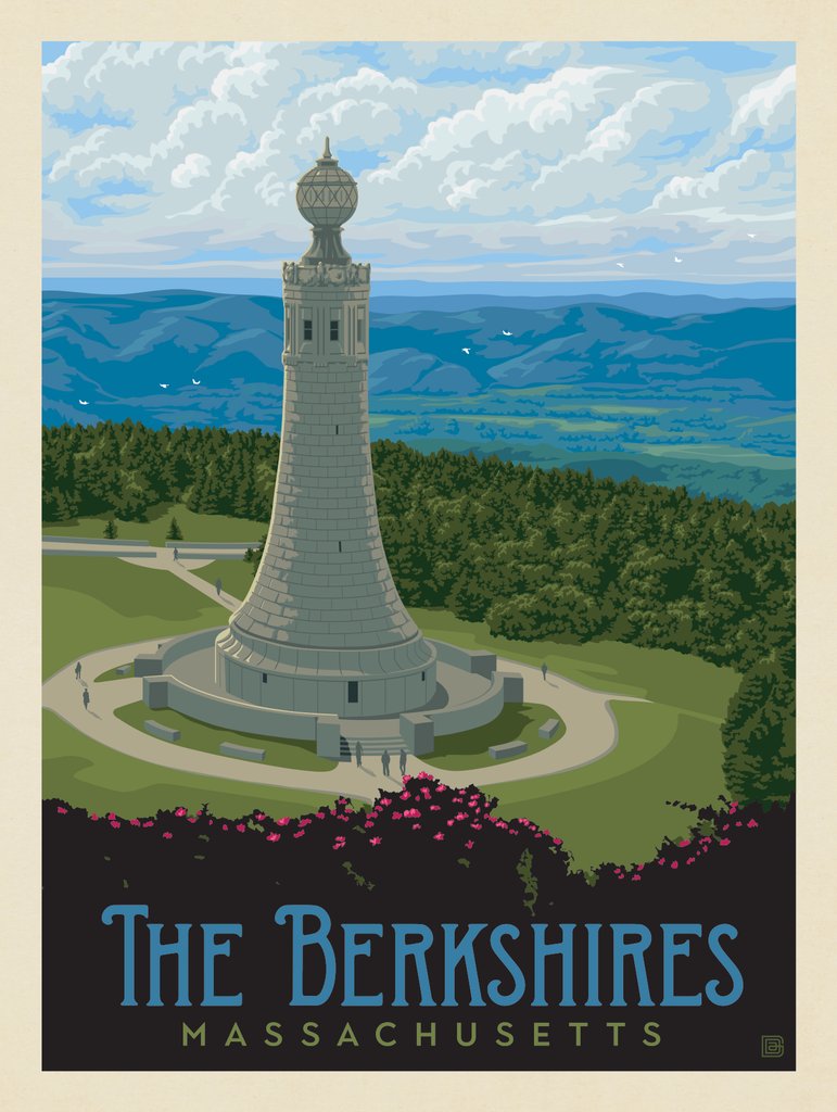 The Berkshires, MA - Notecards - Artwork