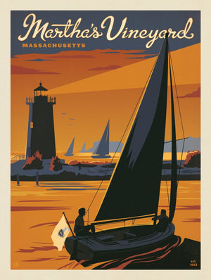 Martha’s Vineyard: Sailboat