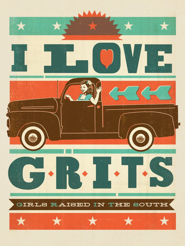 G.R.I.T.S. - Postcards - Artwork