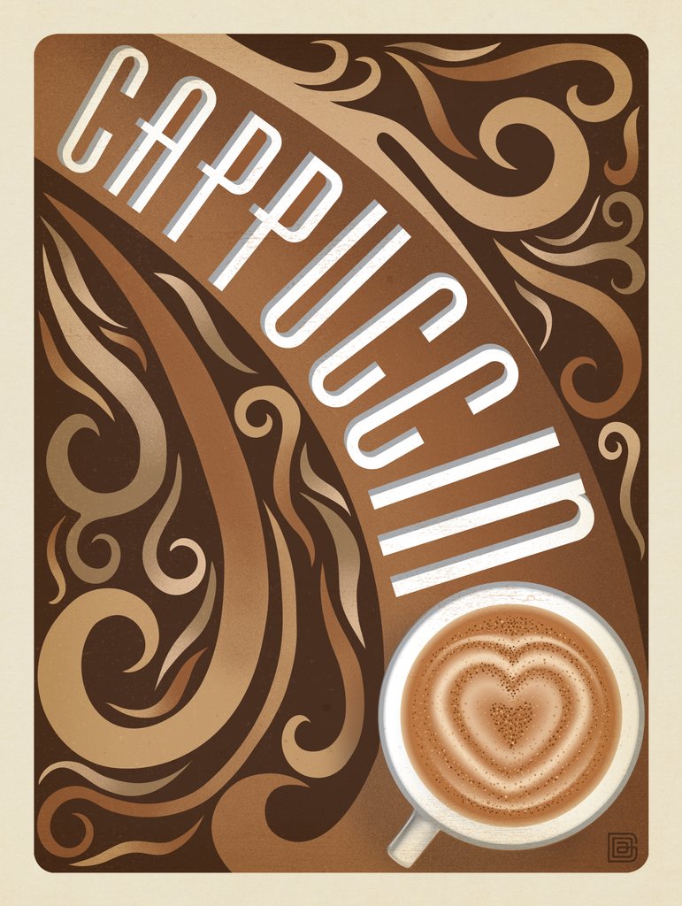 Cappuccino - Postcards - Artwork