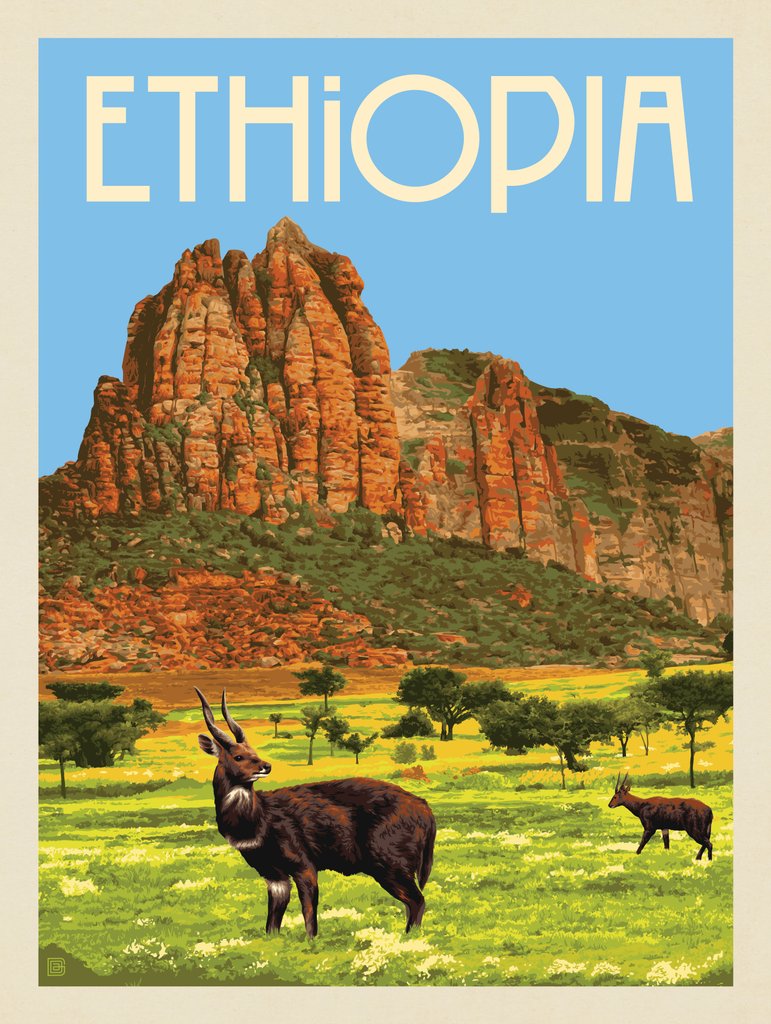 Ethiopia - Notecards - Artwork