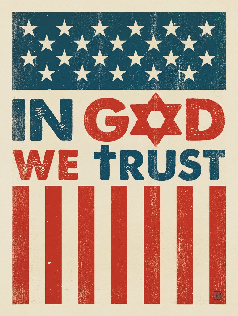 In God We Trust - Postcards - Artwork