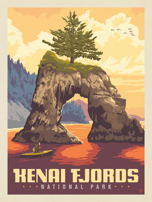 Kenai Fjords National Park: Kayaker