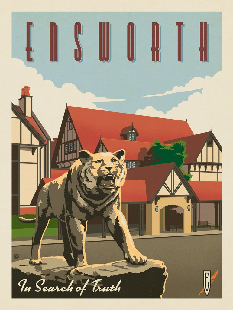 Ensworth Middle School - Notecards - Artwork