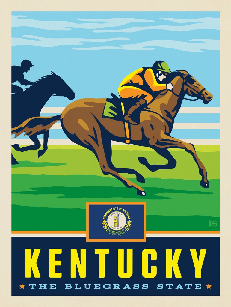 Kentucky State Pride - Postcards - Artwork