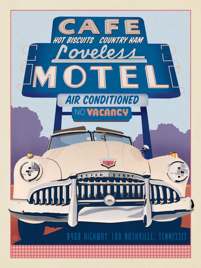Loveless Cafe - Art Print