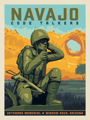 Navajo Code Talkers Veterans Memorial