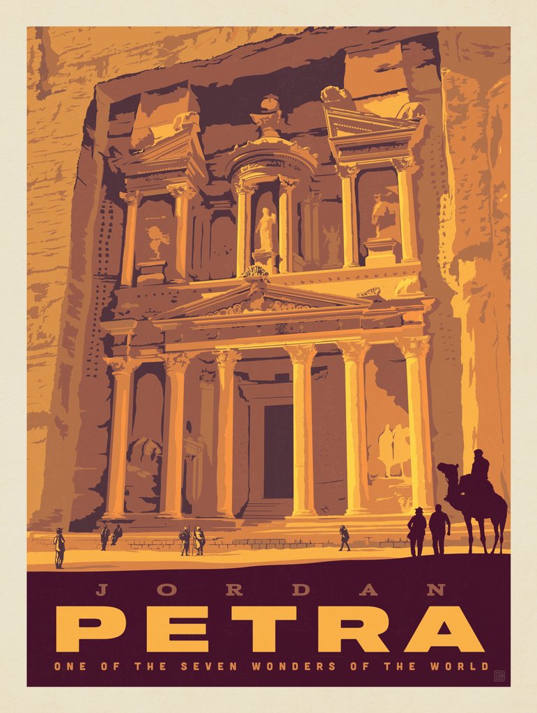 Jordan: Petra - Postcards - Artwork