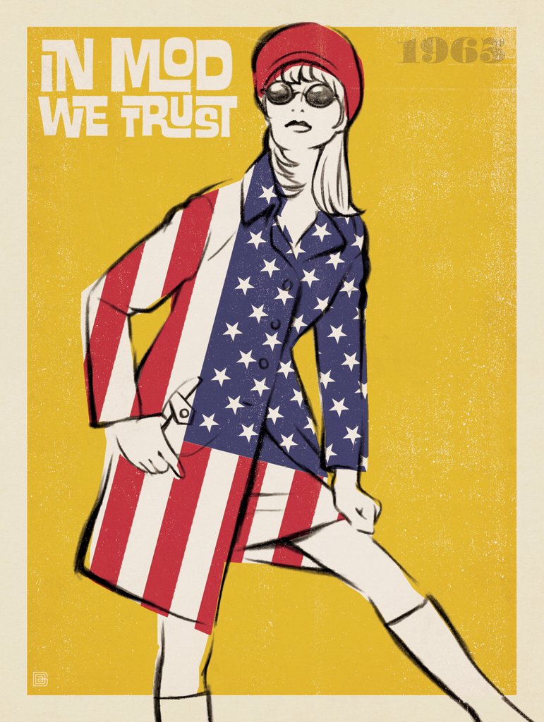 In Mod We Trust - Postcards - Artwork