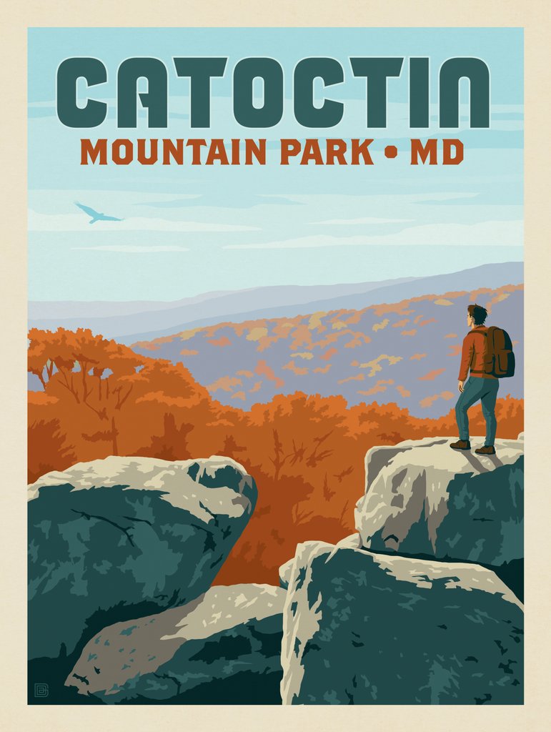 Catoctin Mountain Park, Maryland - Notecards - Artwork