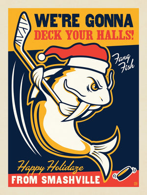 Spirit Of Nashville Hockey Fan Club: X-mas Fang Fish