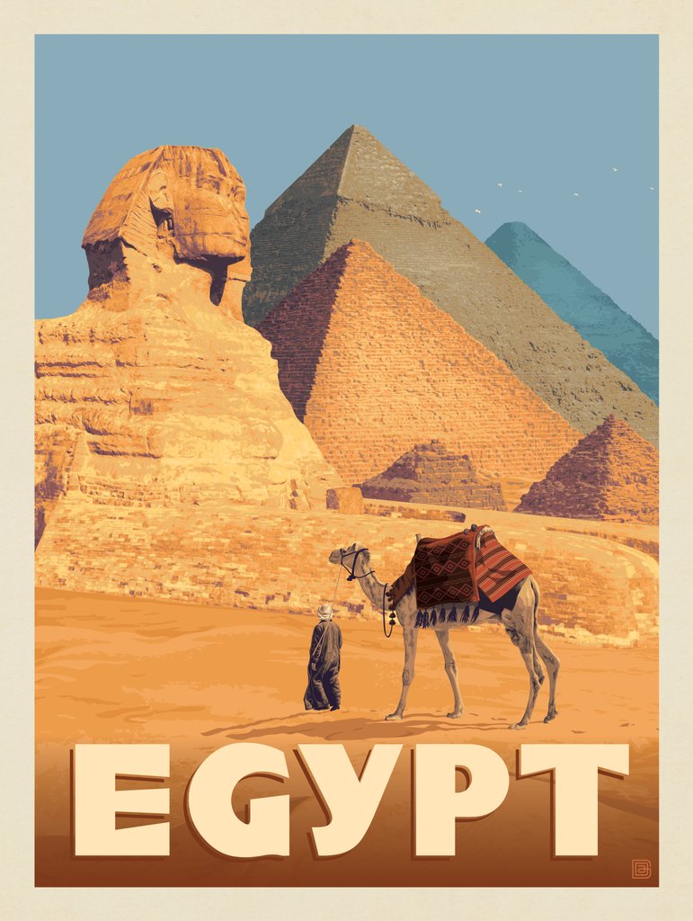 Egypt - Art Print - Artwork