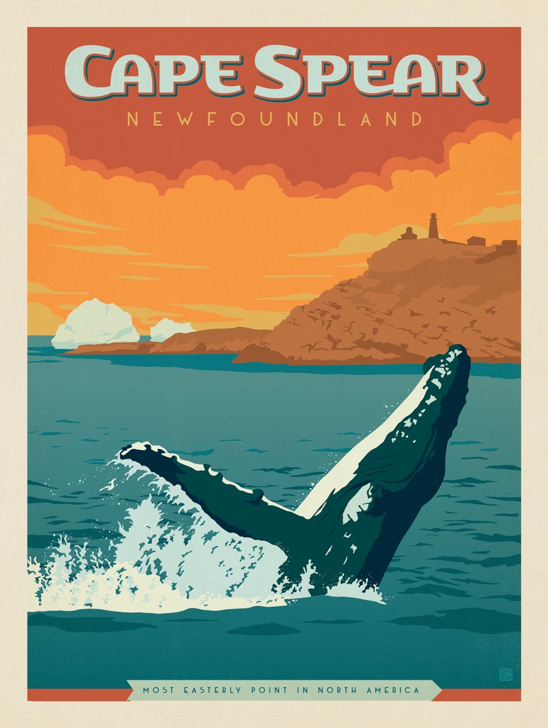 Canada: Cape Spear - Postcards - Artwork