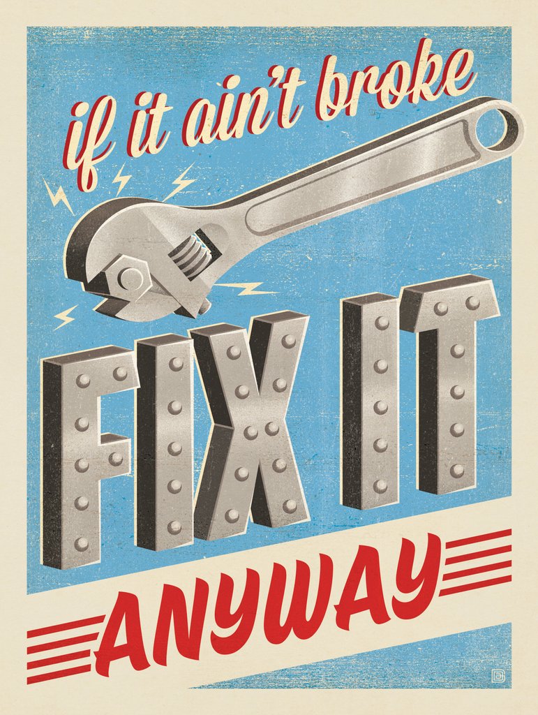 Fix It Anyway - Art Print - Artwork
