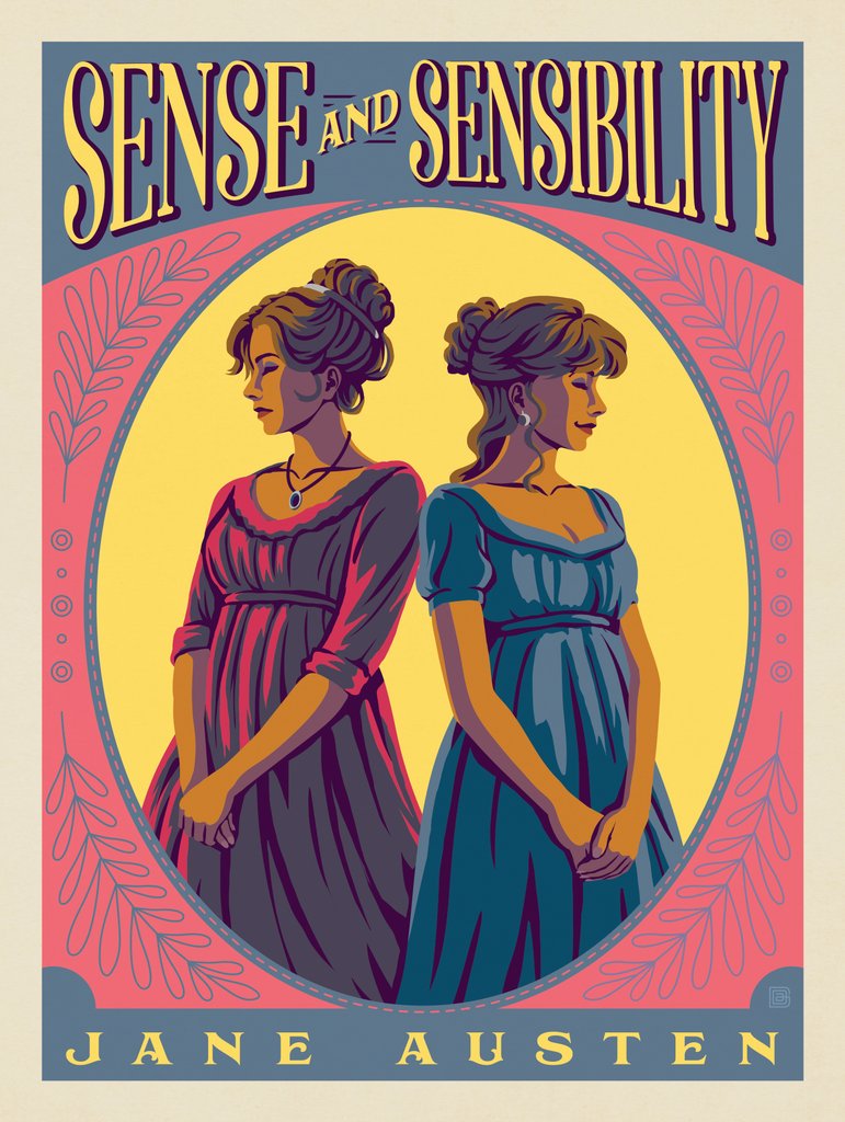 Sense And Sensibility: Jane Austen - Postcards - Artwork