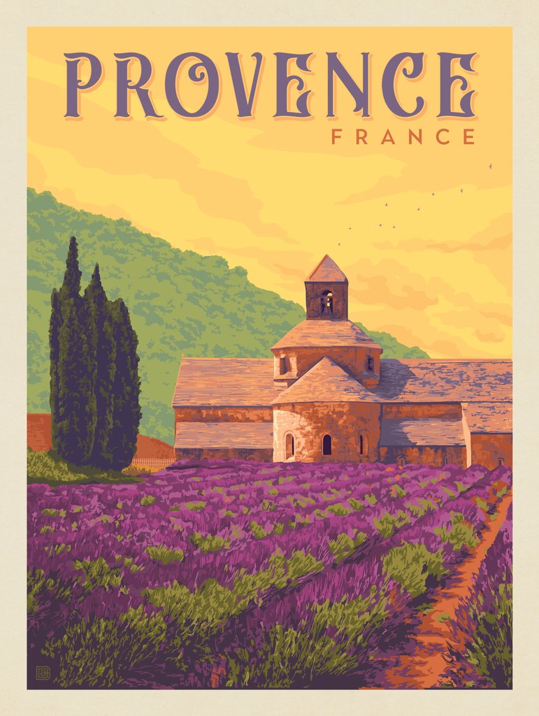 France: Provence - Art Print - Artwork