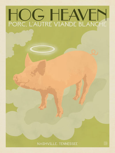 Hog Heaven - Canvas