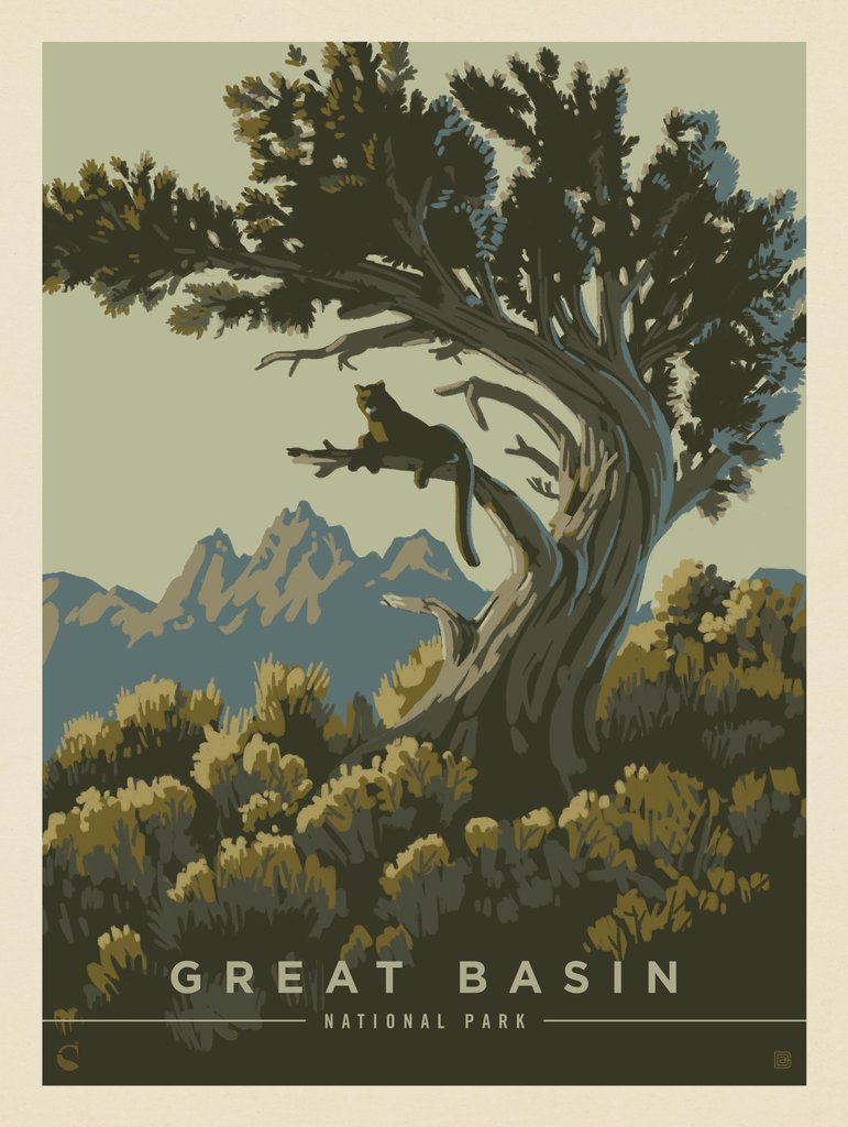 Great Basin National Park: Cat Nap - Canvas - Artwork