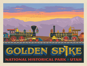 Golden Spike National Historic Park, Utah (Horizontal)