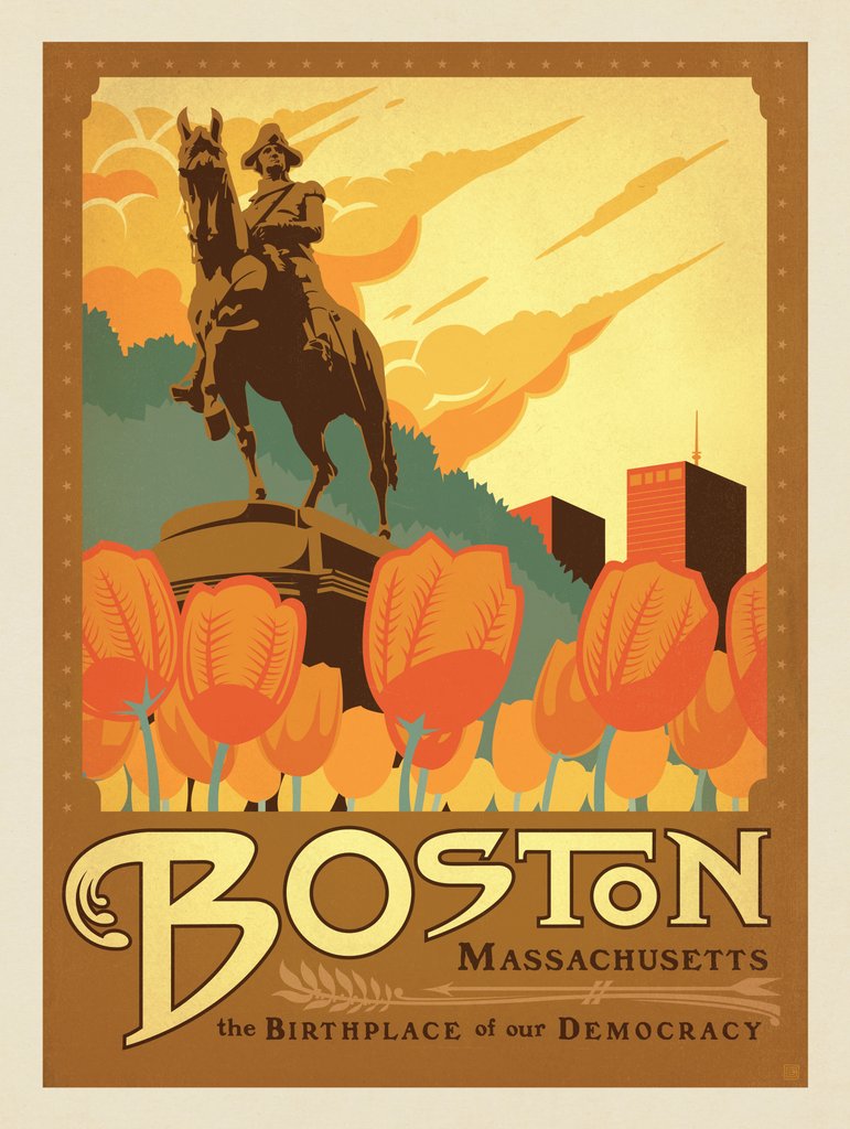 Boston Common - Canvas - Artwork