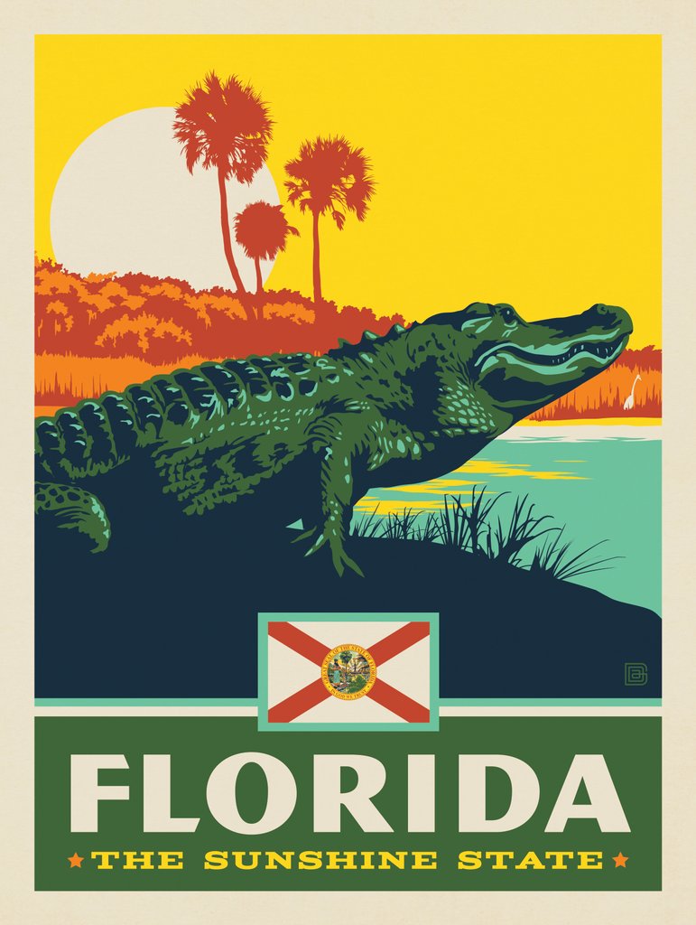 Florida State Pride - Canvas - Artwork