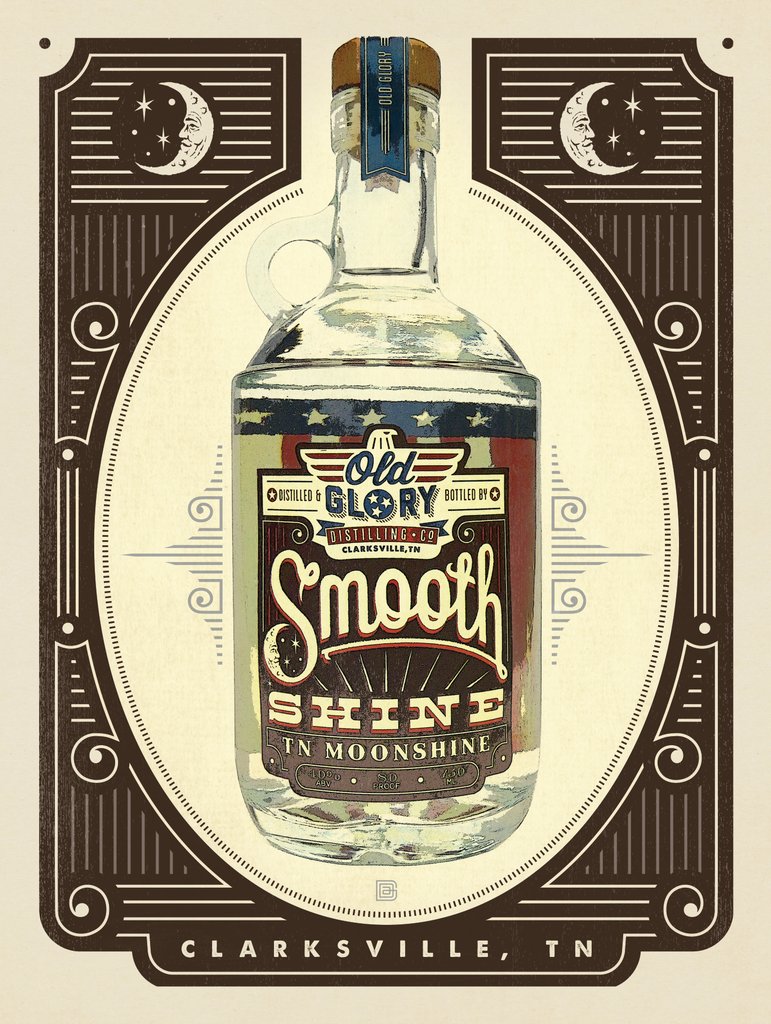 Old Glory: SmoothShine - Postcards - Artwork