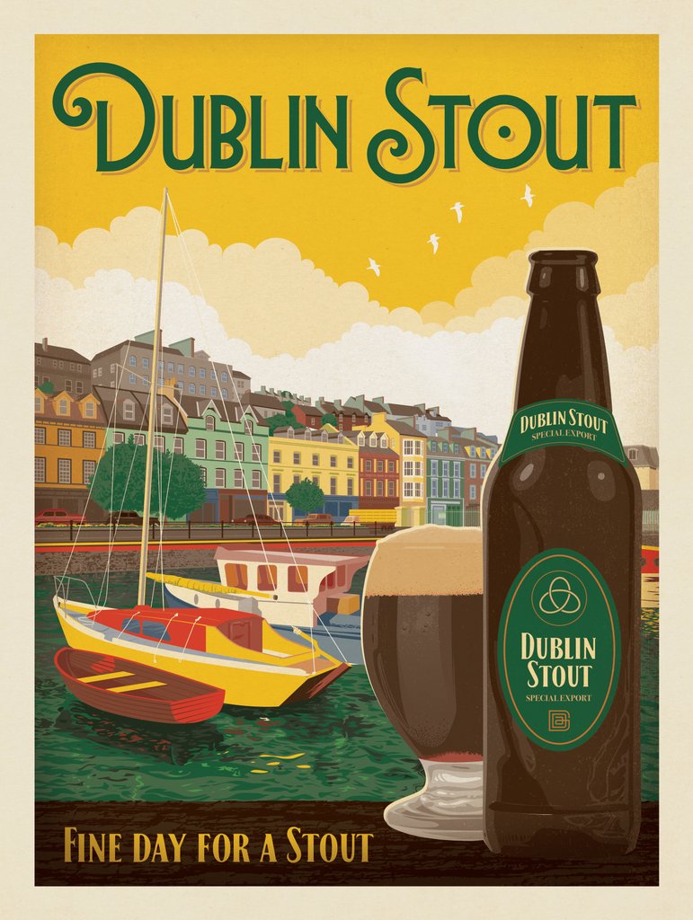 Dublin Stout - Art Print - Artwork