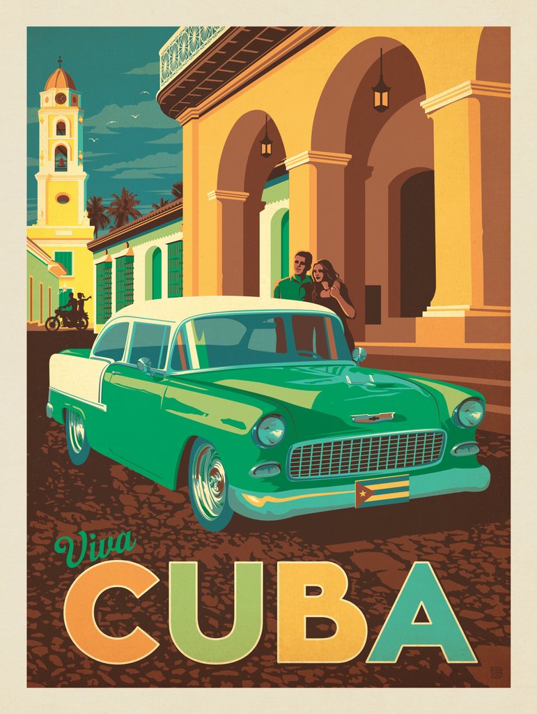 Cuba - Art Print - Artwork