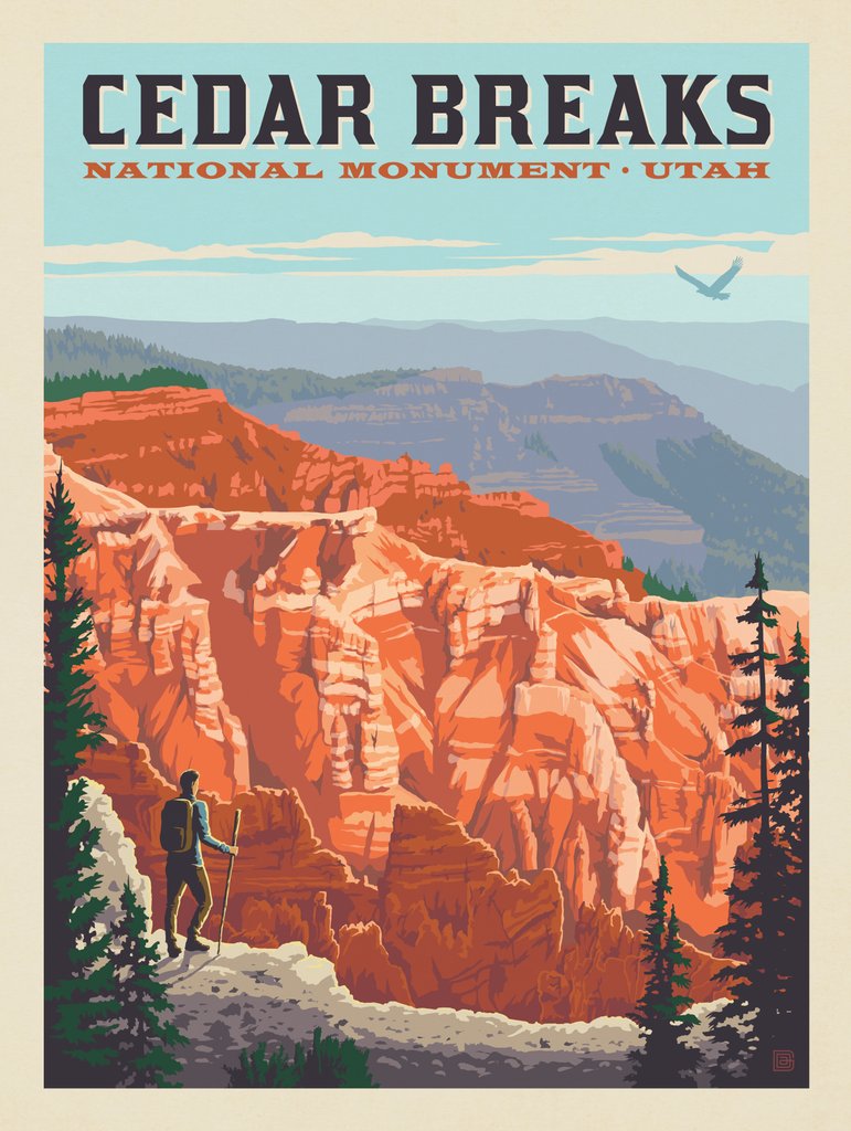 Cedar Breaks National Monument, Utah - Art Print - Artwork