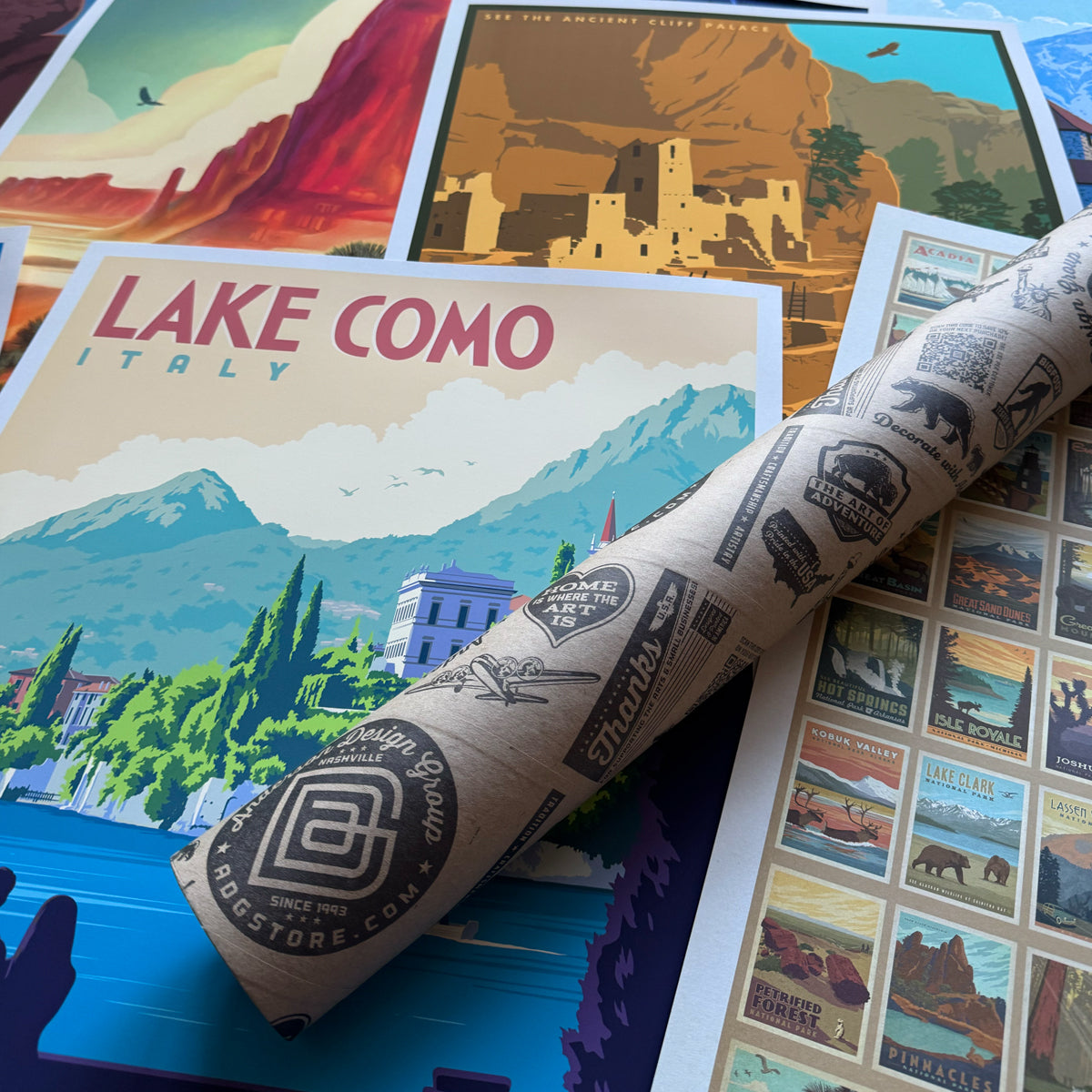 (5) Piece Bargain Bundle—Random Mix of 18"x24" ADG Prints (Scratch-N-Dent 2026)