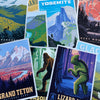 (5) Piece Bargain Bundle—National Parks 18"x24" Prints (Scratch-N-Dent 2025)